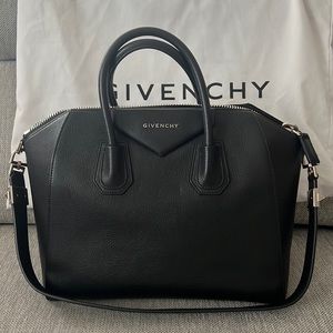 Givenchy Antigona Medium Black Satchel